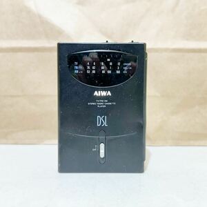 AIWA HS-RL30 ポータブルカセットプレーヤー アイワ remote DSL ジャンク ブラック