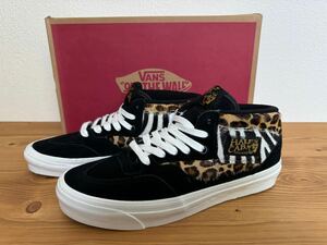 新品 VANS HALF CAB 33DX ANAHEIM ハラコ レオパード バンズ ハーフキャブ アナハイムファクトリーコレクション 27.0cm スニーカー