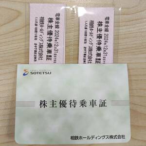 [郵送無料]相鉄 相模鉄道 株主優待乗車証×6枚 2024年12月31日まで有効