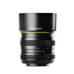 【中古】【国内正規品】 KAMLAN 交換レンズ 単焦点レンズ 50mm F1.1 FUJIFILM Xマウント用 APS-C 国内保証付き KAM