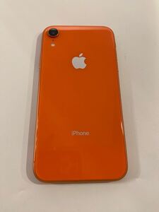 【稼動品】iPhoneXR 本体 MT102J/A バッテリー88% 256GB アクティベーションロックなし Apple コーラル SIMロックなし