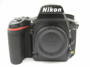 ☆Nikon ニコン デジタル一眼レフカメラ D750 FX ボディ 本体のみ ブラック 中古 簡易動作確認済み