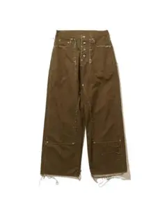 Sugarhill Raw-EdgeCanvasDoubleKneePants