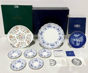 蘇や(TKY63)　洋食器　おまとめ　ロイヤルコペンハーゲン　ROYAL COPENHAGEN　ミントン　MINTON　プレート　他　中古品　120サイズ