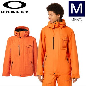 ● OAKLEY CORE DIVISIONAL RC INSULATED JKT BURNT ORANGE Mサイズ メンズ スノーボード スキー ジャケット 23-24 日本正規品