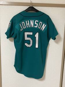 1994 ランディ ジョンソン JOHNSON マリナーズ ユニフォーム ALT Jersey Mariners イチロー グリフィー ロドリゲス Russell ラッセル