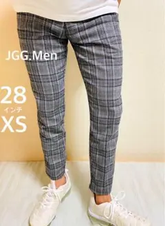 JGG.Men ジェギングメン　スーツ　スキニーパンツ　チェック柄　g8