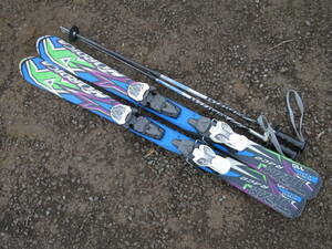 NORDICA TEAMJ 110　ストック付き