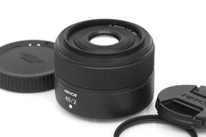 極美品｜ニコン NIKKOR Z 40mm f/2 CA01-A10533-2A1F