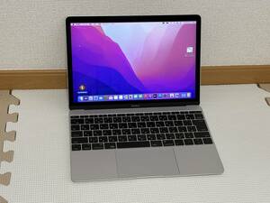 MacBook Retina 12-inch Early2016(Model A1534)　シルバー　動作していますがジャンクとして