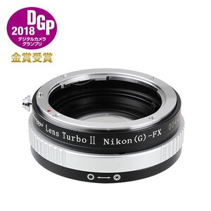 中一光学 Lens Turbo II N/G-FX ニコンFマウント/Gシリーズレンズ - 富士フイルムXマウント フォーカルレデューサーアダプター