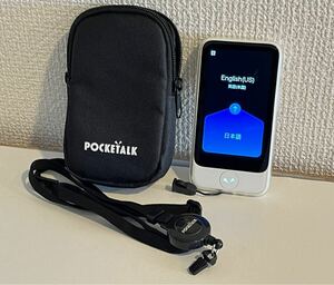 POCKETALK ポケトーク S plus グローバルsim【有効期限2025年8月23日まで】動作確認済み 付属品有 