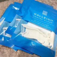 GALLEIDO DENTAL FLOSS 30 pcs 5袋