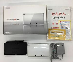 C9773 ■ニンテンドー3DS アイスホワイト ※充電端子不良 任天堂 動作確認済 初期化済