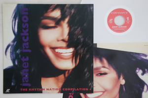 LASERDISC Janet Jackson Rhythm Nation Compilation VALA3526 VIDEOARTS /00500