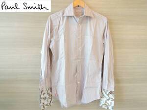 ★Paul Smith★（ポールスミス）袖２重ストライプ長袖シャツ/M