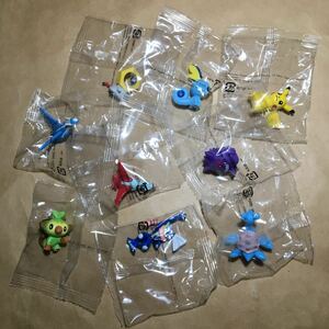 未開封 9体セット ポケモン ゲットコレクションズ フィギュア ぼくらの仲間たち ゲンガー ラティアス ラティオス ゲッコウガ など