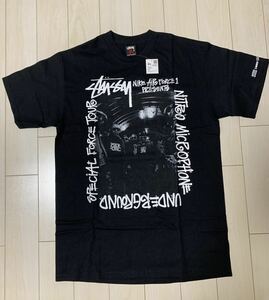 stussy nitro microphone underground Tシャツ　新品　ステューシー　