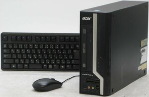 Acer Veriton X4620G ■ i3-3220/DVDマルチ/DisplayPort/省スペース/Windows10 デスクトップ
