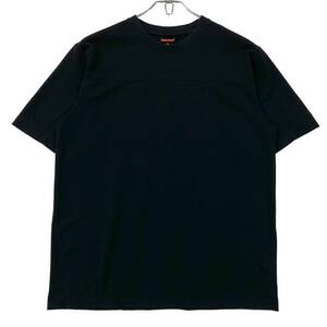 Marmot(マーモット)半袖Tシャツ ワッペンロゴ メンズL ダークネイビー系