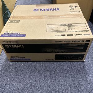 希少　新品未使用　YAMAHA AVレシーバー (ブラック) RX-V467 ヤマハ　HDMI線付　現状品　動作未確認