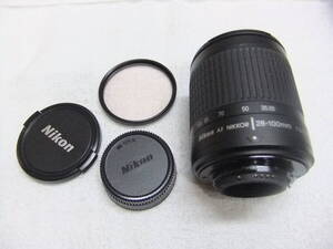 美品 NIKON ニコン AF NIKKOR 28-100mm F3.5-5.6 G フィルター,キャップ付 AF動作確認済 カビ,クモリなし