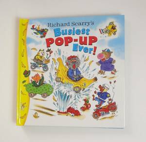 【英語】しかけ絵本★リチャードスキャリー★Busiest Pop-Up Ever!★Richard Scarry★洋書絵本［6］