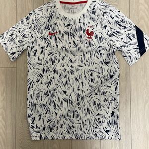 美中古　ナイキ　フランス代表　プレマッチ　ユニフォーム サイズ　M NIKE FRANCE