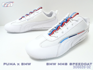 ■PUMA x BMW■ BMW MMS スピードキャット (28.5cm) ■WHT■306639 02