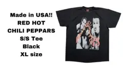 USA製 RED HOT CHILI PEPPERS レッチリ バンド 黒 XL