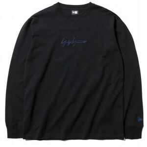 ヨウジヤマモト YOHJI YAMAMOTO ニューエラ NEW ERA 長袖Tシャツ カットソー ブラック ブルー ヨウジヤマモトプールオム POUR HOMME NEWERA