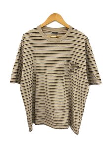 SEDAN ALL-PURPOSE◆Striped S/S Pocket Tee/Tシャツ/XXL/コットン/BRW/ボーダー/SD24S-CT05