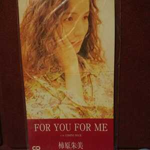 ■ 柿原朱美 のシングルＣＤ 「FOR YOU FOR ME」 プロモ用見本盤です。
