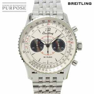 ブライトリング BREITLING ナビタイマー 02 A47330 クロノグラフ 日本限定300本 メンズ 腕時計 シルバー 自動巻き Navitimer 90229185