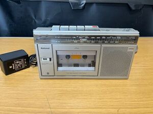 昭和レトロ National FM AM カセットレコーダーRX-1810 