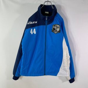 [KWT566] ATHLETA ジャージ(上) ブルー メンズ S ポス