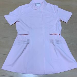 ナース服 白衣 ピンク 半袖 Mサイズ 上のみ