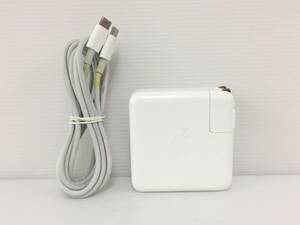 〇Apple 61W USB-C Power Adapter 電源アダプタ A1718 動作品