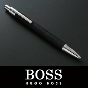 9423◆ヒューゴボス◆ボールペン◆ブラック＆シルバー◆HUGO BOSS刻印入り◆新品