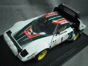 京商オリジナル ダイキャストカーシリーズ 1/18 1977年 ランチア・ストラトス HF ラリー・モンテカルロ ＃1 モデルカー