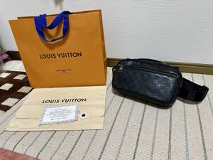 ★超美品★ LOUIS VUITTON ダミエアンフィニ アンブレール N41288 黒 ルイヴィトン ボディバッグ