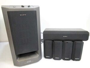 ソニー SONY スピーカーシステム SA-VE230 SS-WMS230×1 SS-CN230×1 SS-V230×4 専用箱入り 難あり ノーチェックジャンク品 ■