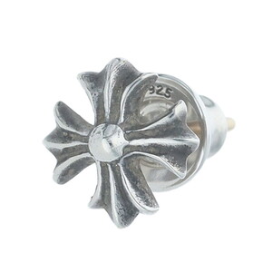 クロムハーツ Chrome Hearts No2 CH PLS/CHプラススタッド シルバーピアス 中古 NO05