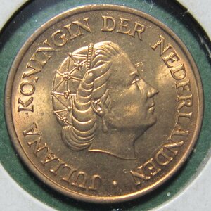 (C-500) オランダ5セント銅貨　1973年