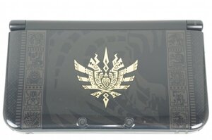 【動作品】3DSLL ゴアマガラブラック 本体 任天堂 Nintendo ニンテンドー 3DS LL 中古 モンスターハンター4 限定