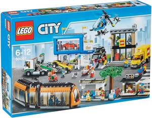 ■レゴシティ LEGO CITY■60097■レゴシティのまち　(検：街/トラック/車/電車/路面電車/ショップ/商店街)■正規品■未開封新品■同梱可■b