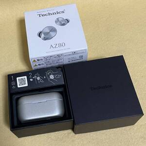 【中古】Technics/テクニクス［EAH-AZ80］シルバー☆ワイヤレスステレオインサイドホン　01199