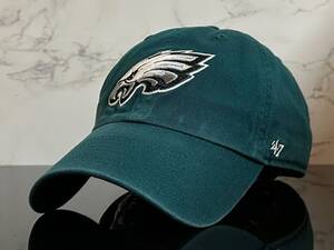 【未使用品】120QA 訳あり★’47Brand×NFL フィラデルフィア・イーグルス Philadelphia Eagles コラボ キャップ 帽子 CAP《FREEサイズ》