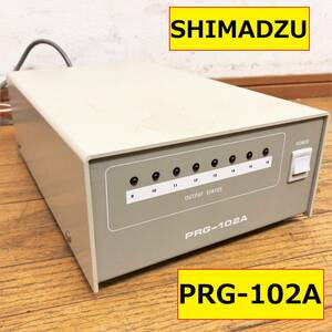 shimadzu/外部装置コントローラー/prg-102a/通電確認のみジャンク/オートサンプラー/プログラム/ガスクロマトグラフ用/島津製作所/番号無