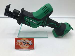 【領収書発行可】☆HiKOKI 18V コードレスセーバソー CR18DA(NN)（蓄電池・充電器・ケース別売） [ITA5DR9JR1LW]